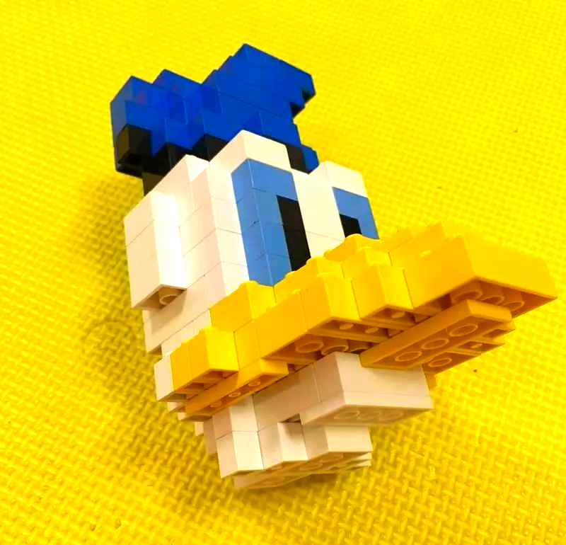 唐老鸭积木拼搭指南:开启亲子创意之旅