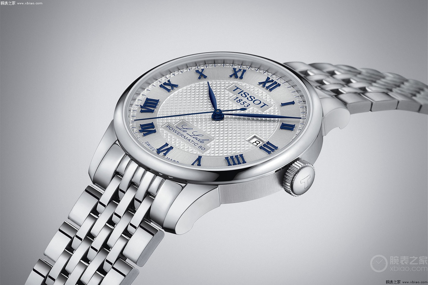天梭表推出力洛克系列powermatic 80 20周年纪念版腕表