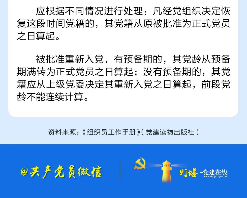 不同时期,特殊情况……党龄应该怎么算?