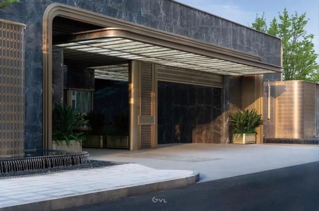 「景观」30个住宅小区出入口设计,5种常见设计形式