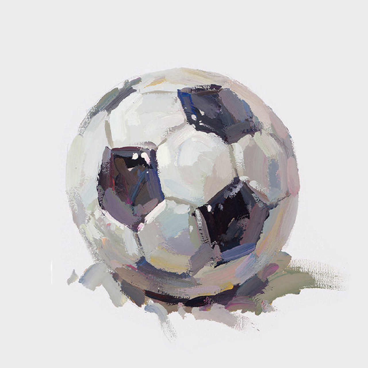 色彩静物大球体静物单体训练!