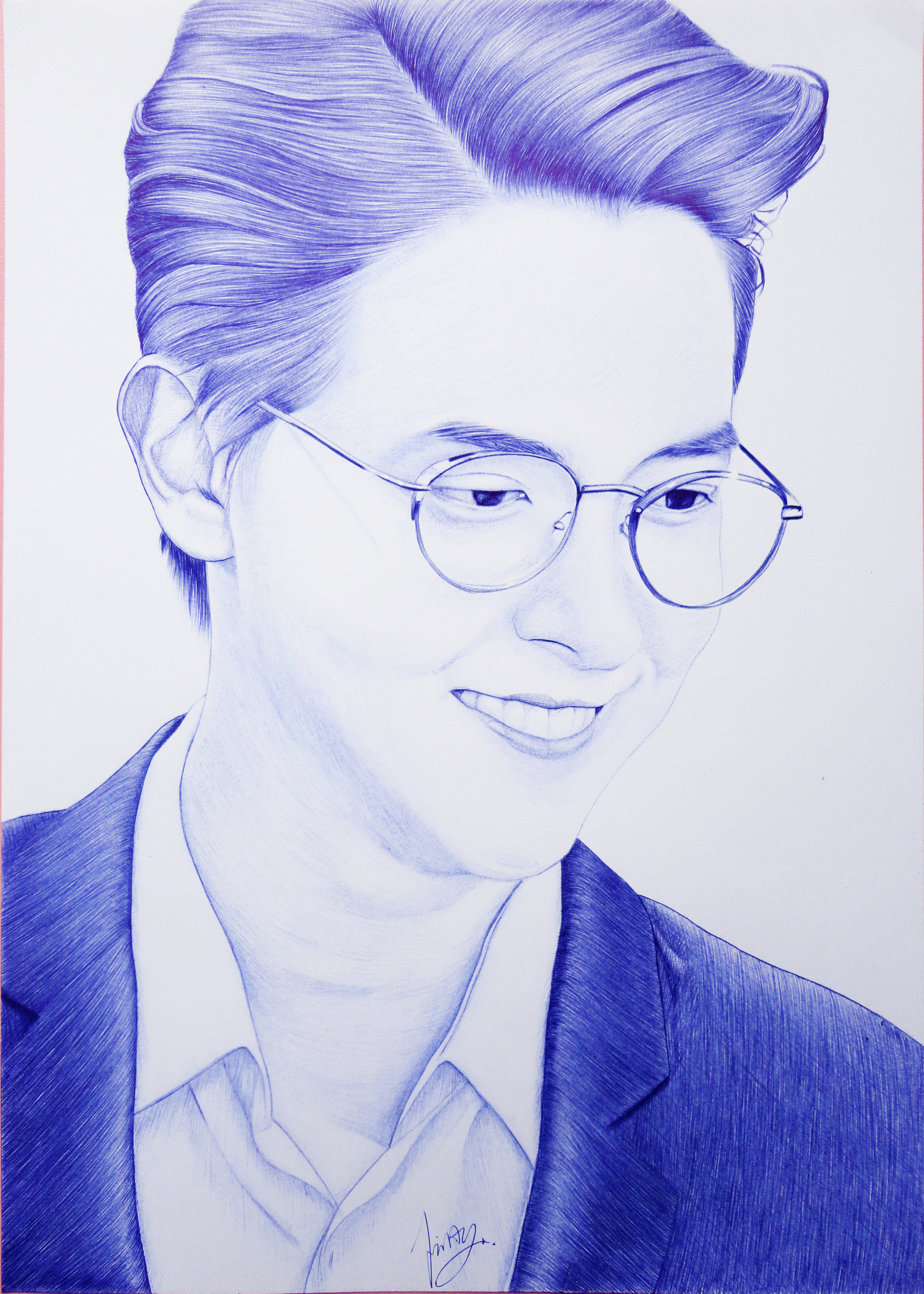 圆珠笔手绘 人物篇第十四期