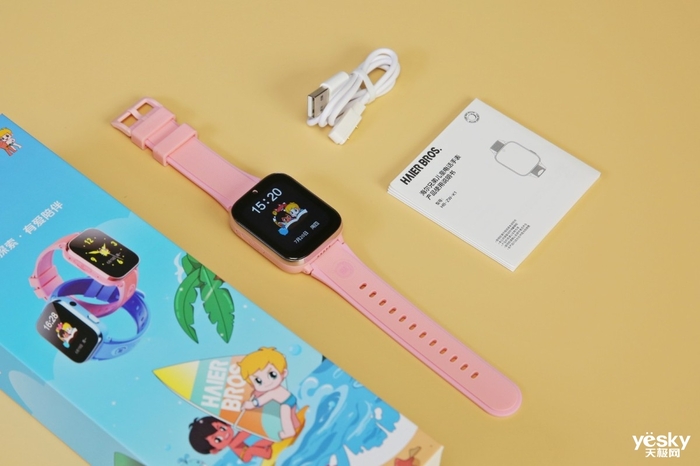 海尔兄弟儿童电话手表k1体验评测:守护每一位小朋友
