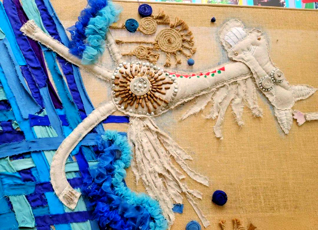 成都教师创新布堆画艺术:从传统到现代的传承与发扬