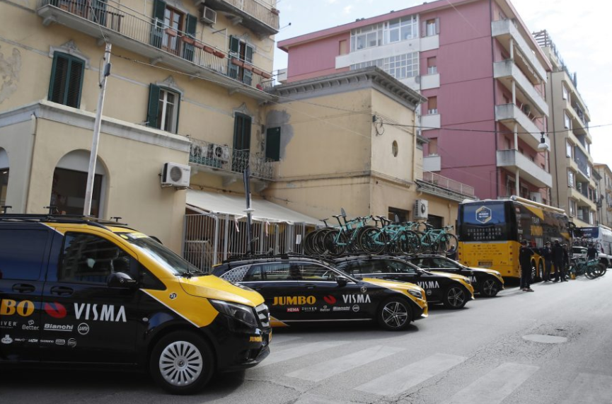 jumbo-visma女子车队来啦