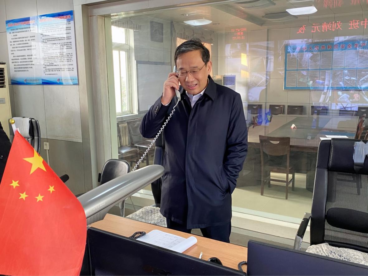 邵士官带队调研煤矿安全生产工作