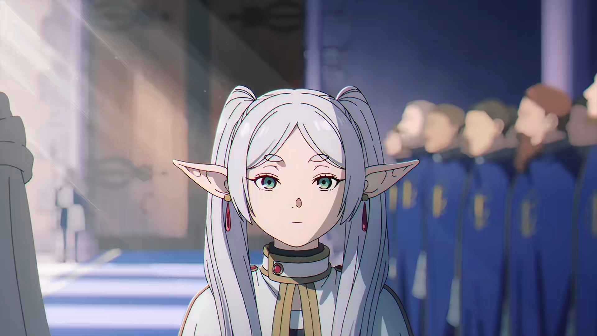 葬送的芙莉莲公开pv,银发女主真可爱,看来动画质量稳了