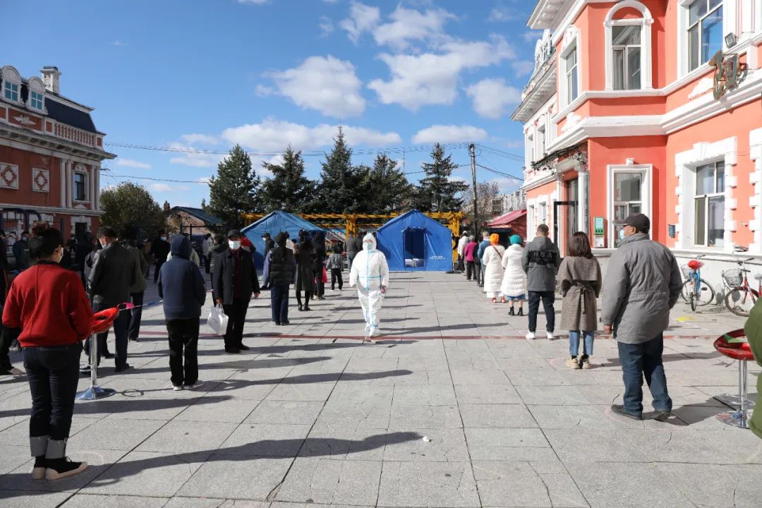 【疫情防控】漠河市开展区域核酸检测