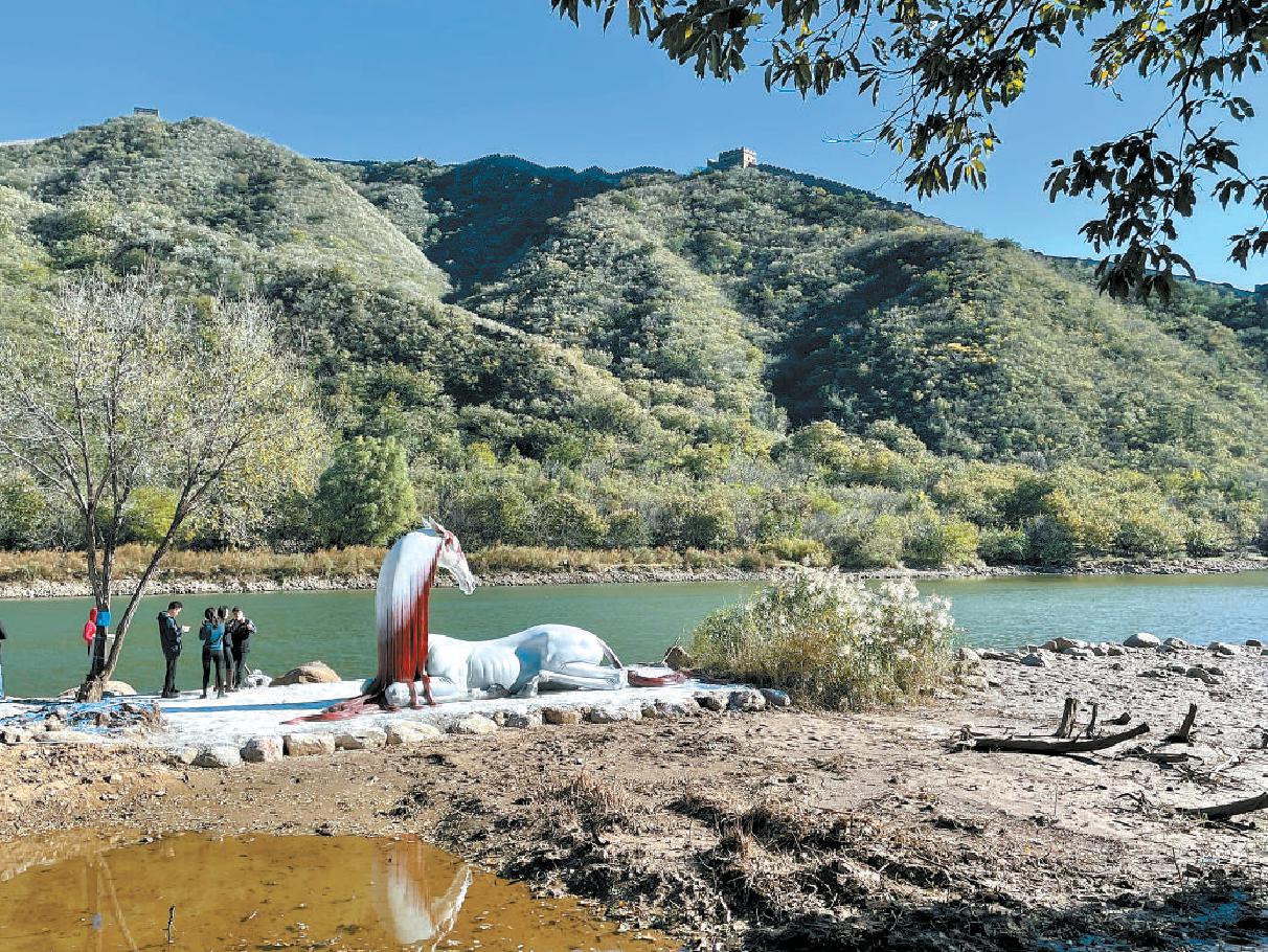 神马"吉量".本报记者 李洋摄