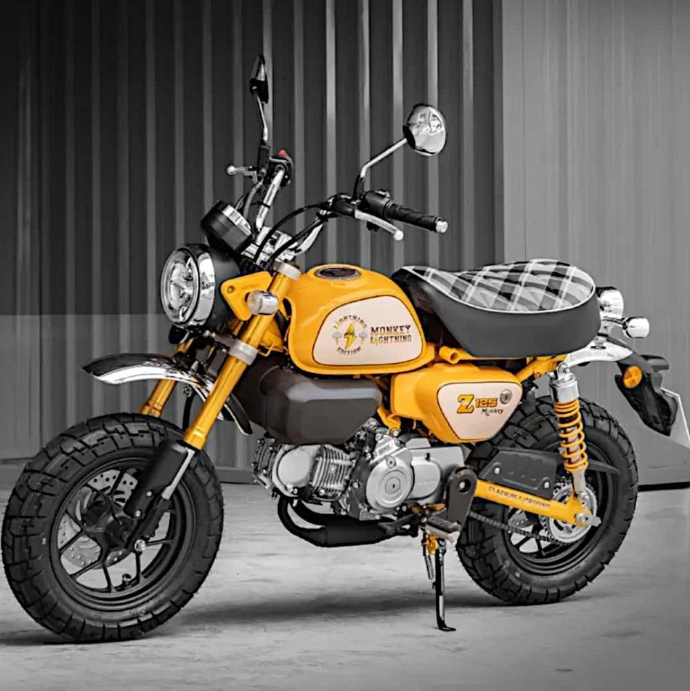 本田monkey 125 lightning edition泰国市场贩售中