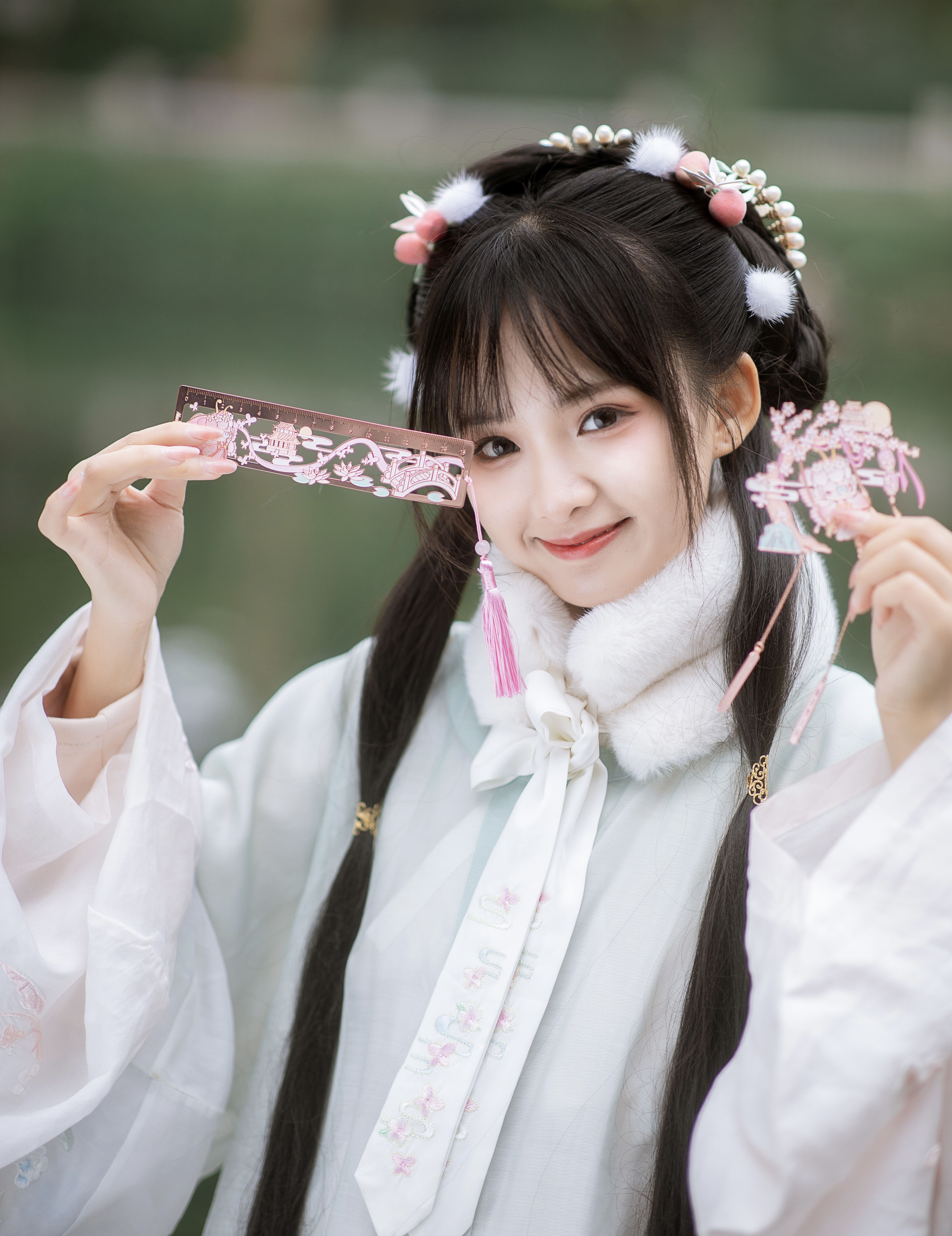 神仙颜值丨仙子落凡尘,汉服小姐姐真的可爱,很漂亮