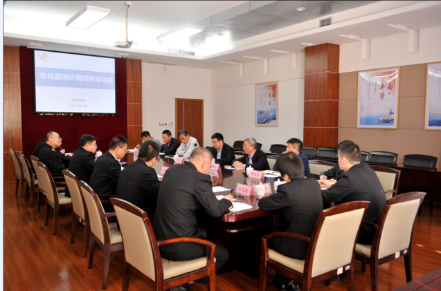 戴国富调研我市优化营商环境工作