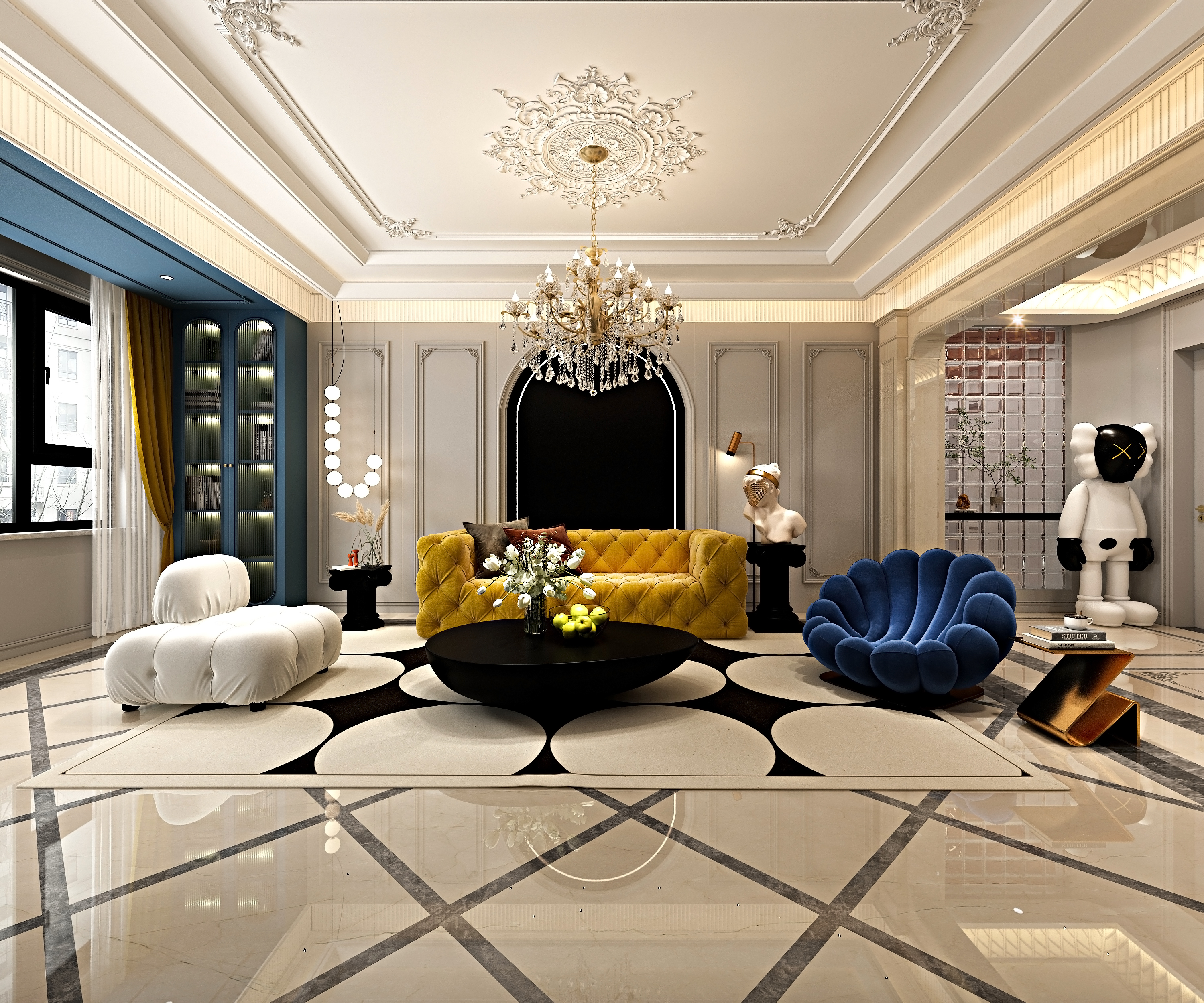 长安颐园189m05法式风,大胆配色,每1m05都美得惊艳!