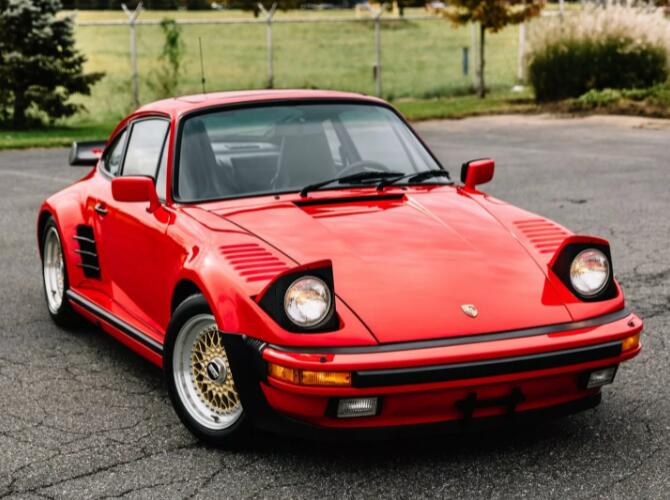 1987保时捷930 turbo,经典跳灯设计,风采迷人!