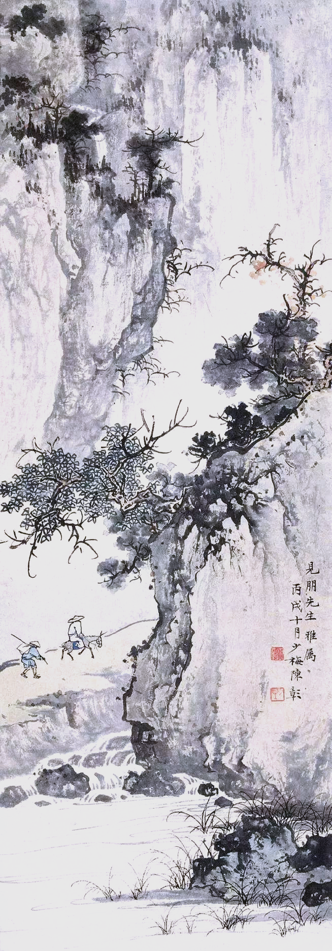 陈少梅的绘画世界,我们不难发现,他的每一幅作品都堪称艺术殿堂中的