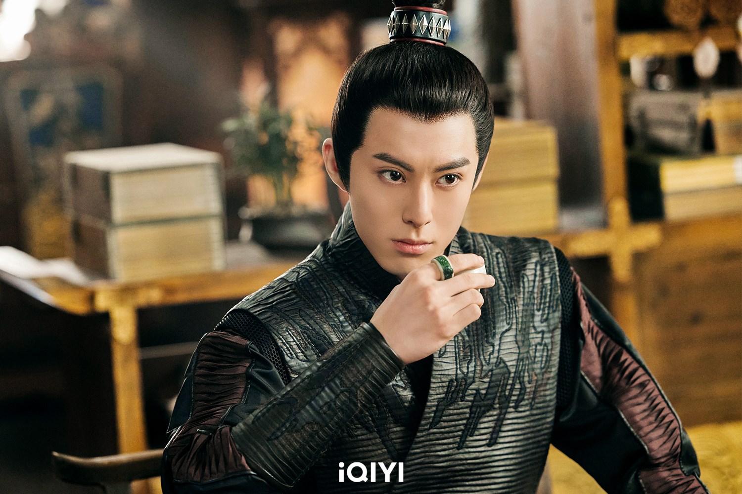 古装剧《浮图缘》王鹤棣霸道眼神回归!