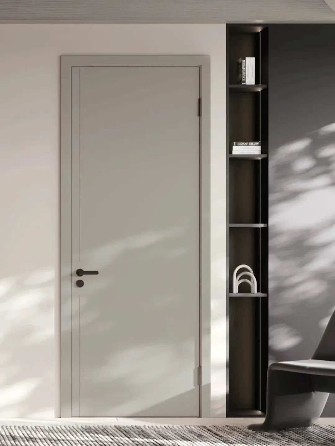 房门颜色怎么选?学会这些搭配要点,装修效果更高档!