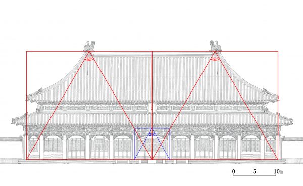 中和殿立面图图片