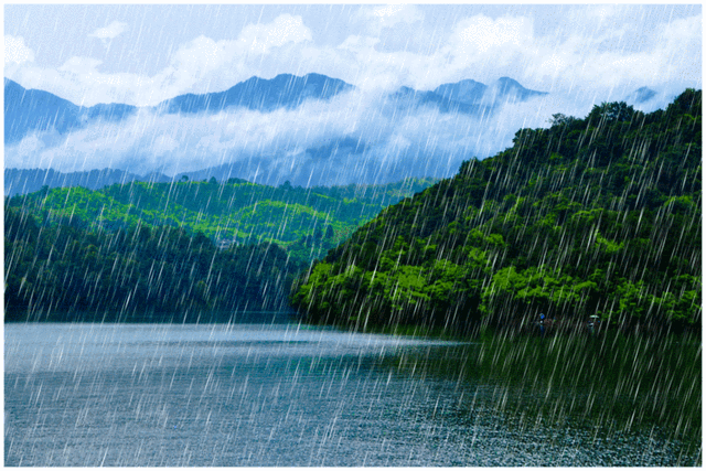 七绝三首喜雨细雨雨润诗情画意广东