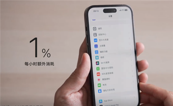 iphone 14 pro全天候顯示費電嗎?實測每小時多消耗1%