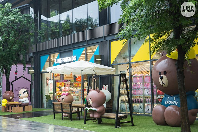 linefriends中国内地最后一家门店关闭布朗熊的ip价值还能走多远