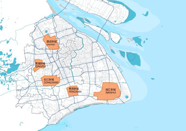 上海五个新城建设推进不停,新城公共建筑设计征集在线启动,40个团队