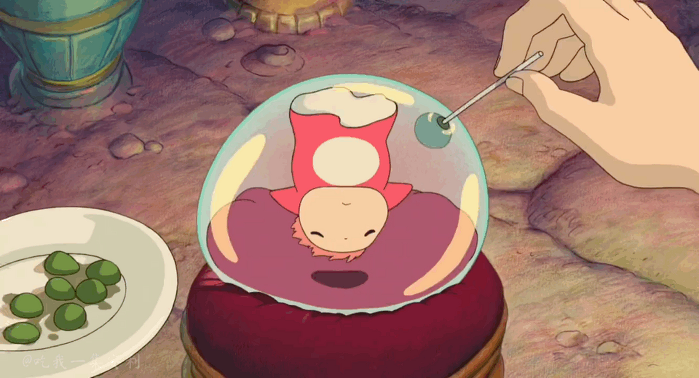 宫崎骏的动漫总是会治愈我们,最忘不了的一句就是波妞喜欢宗介,波妞就