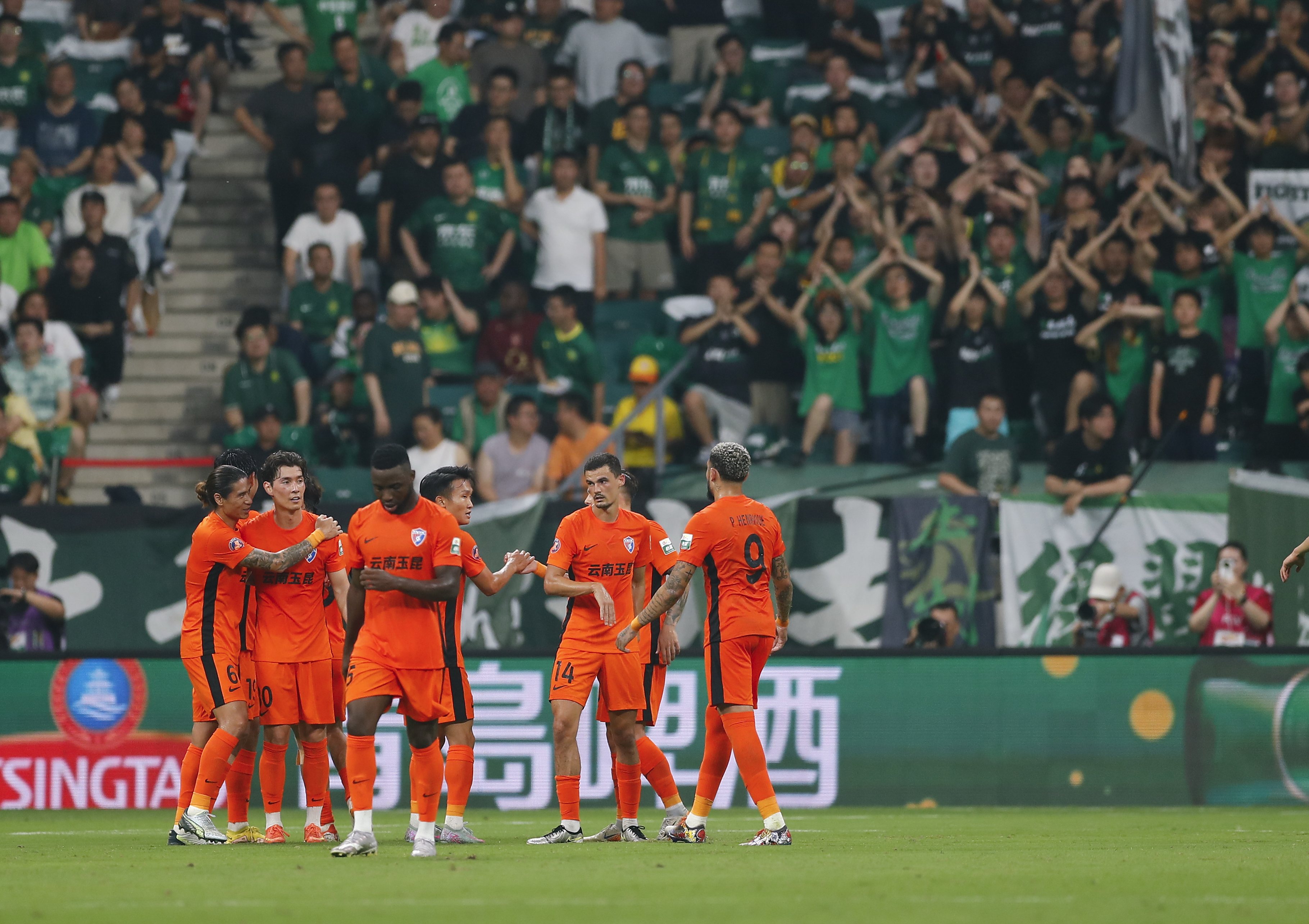 7-0！国安狂胜十人玉昆，时隔六年重返足协杯决赛