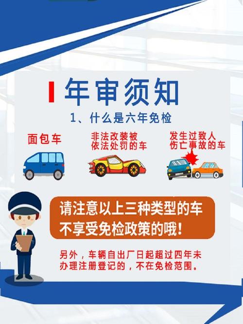 六年内免检的车每两年领标就可以(6年免检车是两年一领标么)