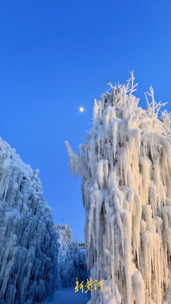 松原雪景图片