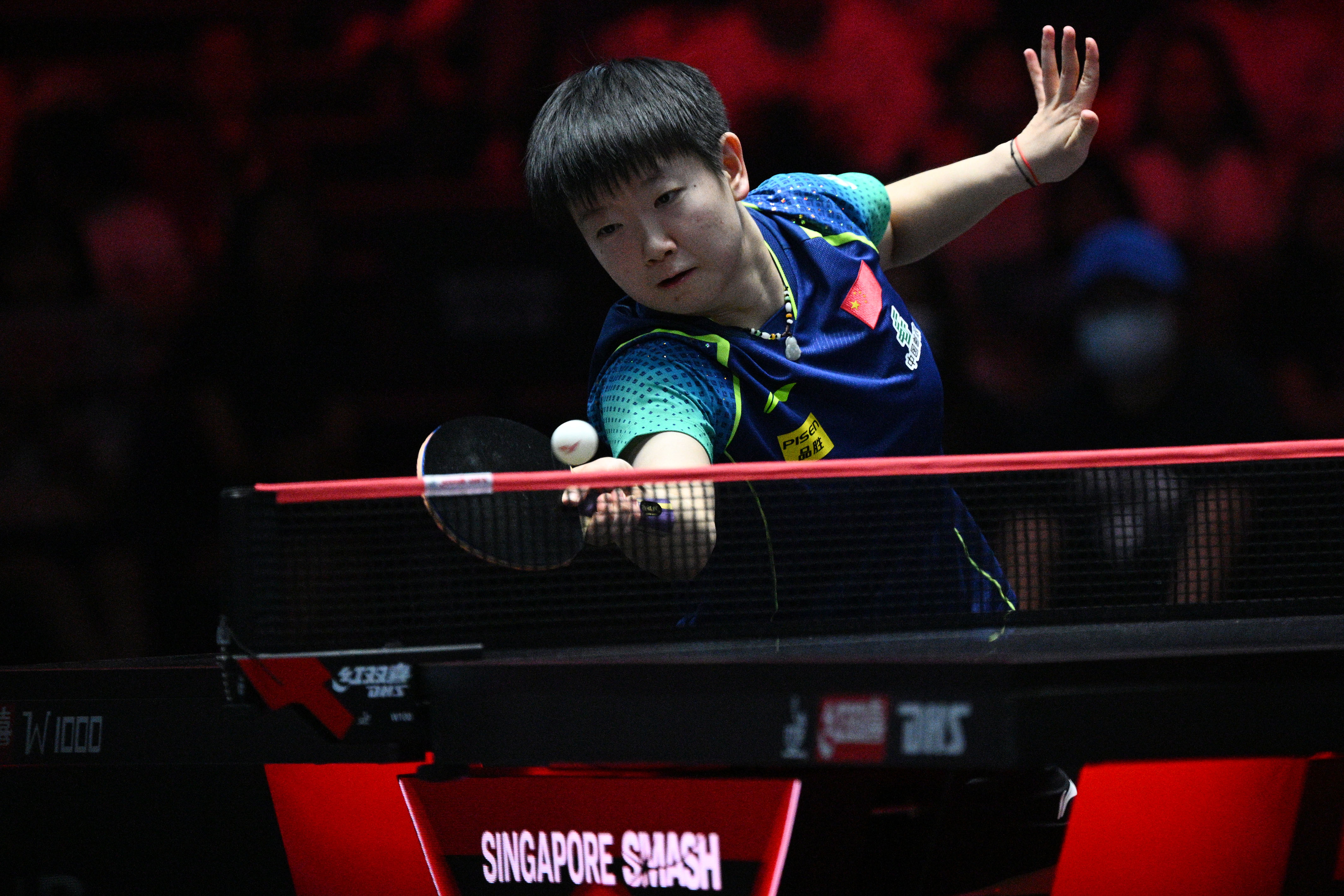 乒乓球——wtt新加坡大满贯:孙颖莎晋级八强