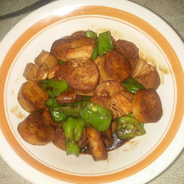 素鸡烧肉,简单快手,家常美味