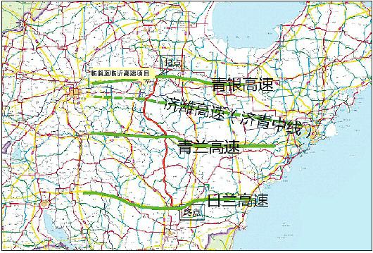 临淄至临沂高速完善鲁中路网