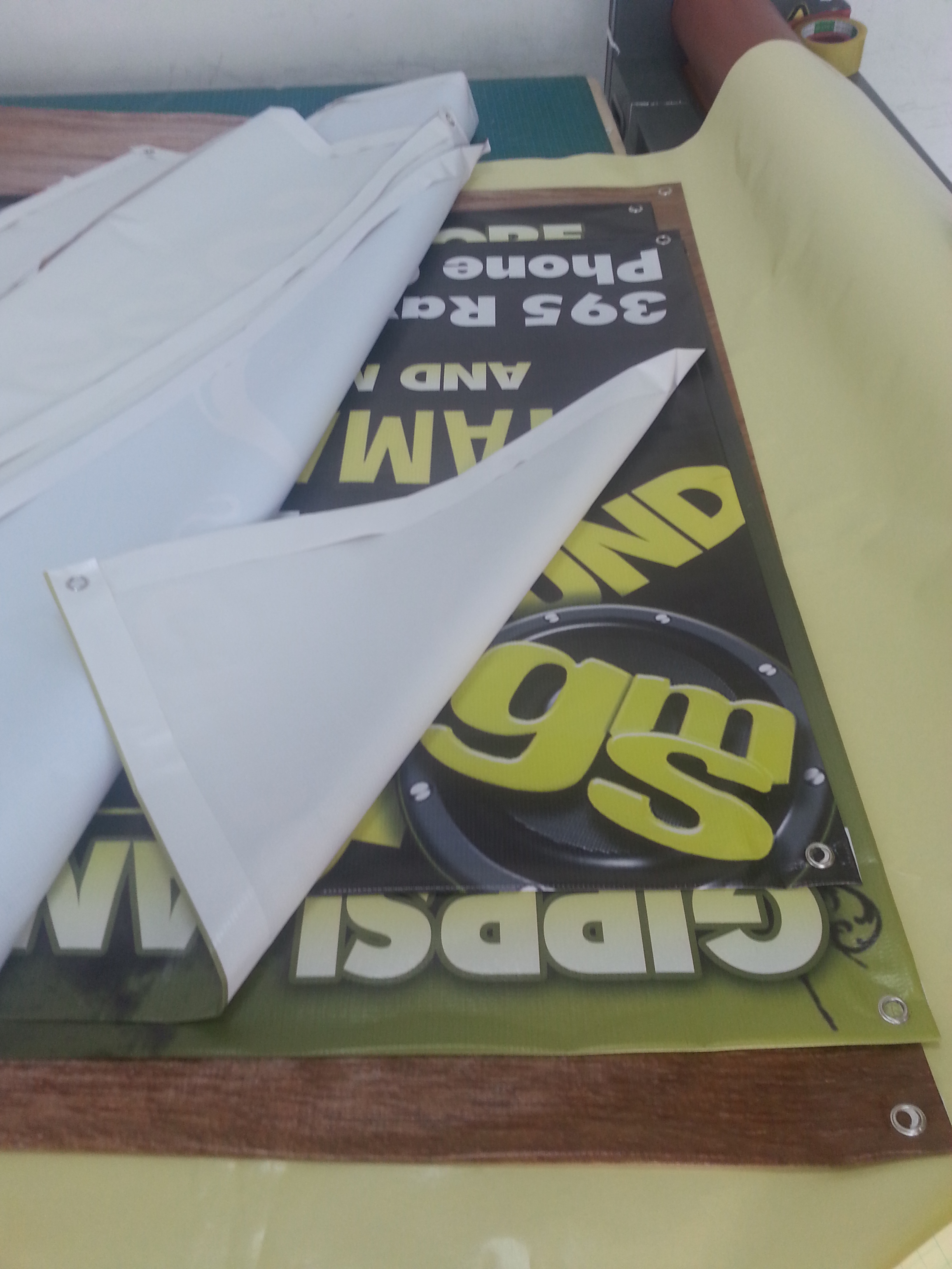 供应pp背胶单透高清写真喷绘