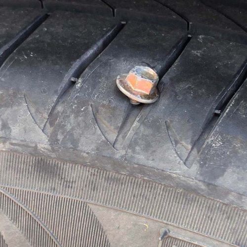 扎过钉子的轮胎安全吗?