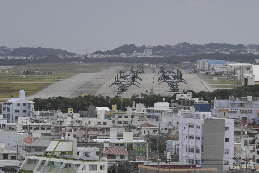 日本冲绳基地图片