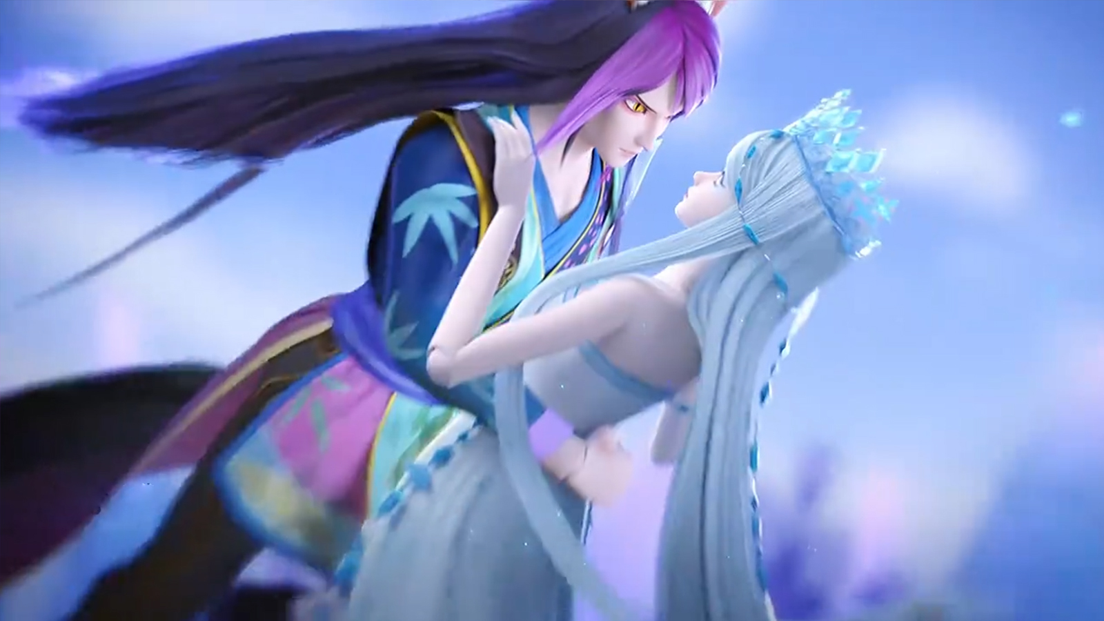 精灵梦叶罗丽:从"抱抱"中看幸福感,果然还是冰公主让人羡慕