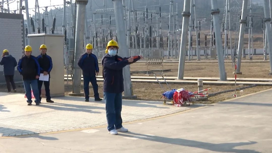 变电站着火别担心这只是演练