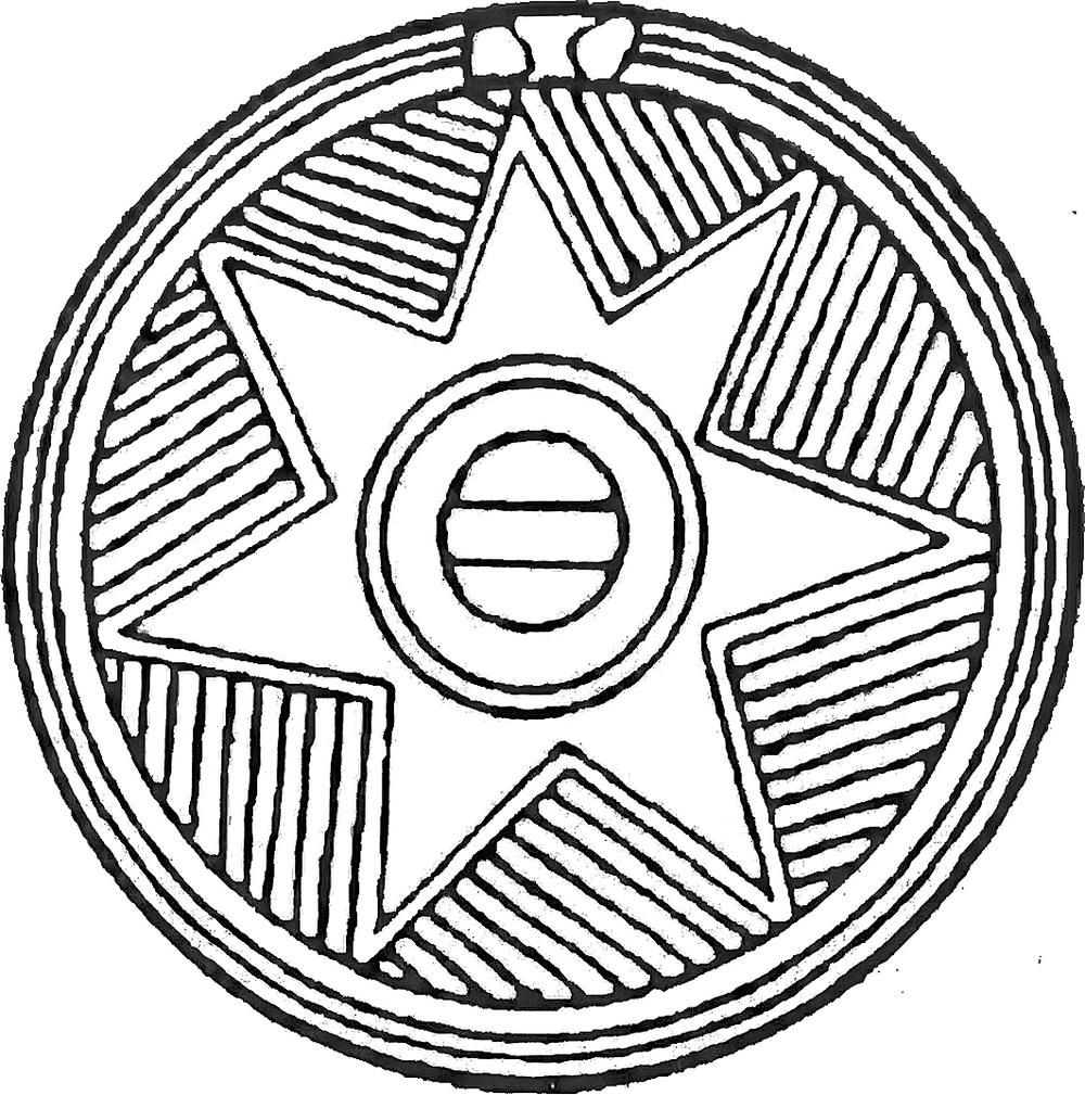 中国最早的铜镜——七星纹铜镜