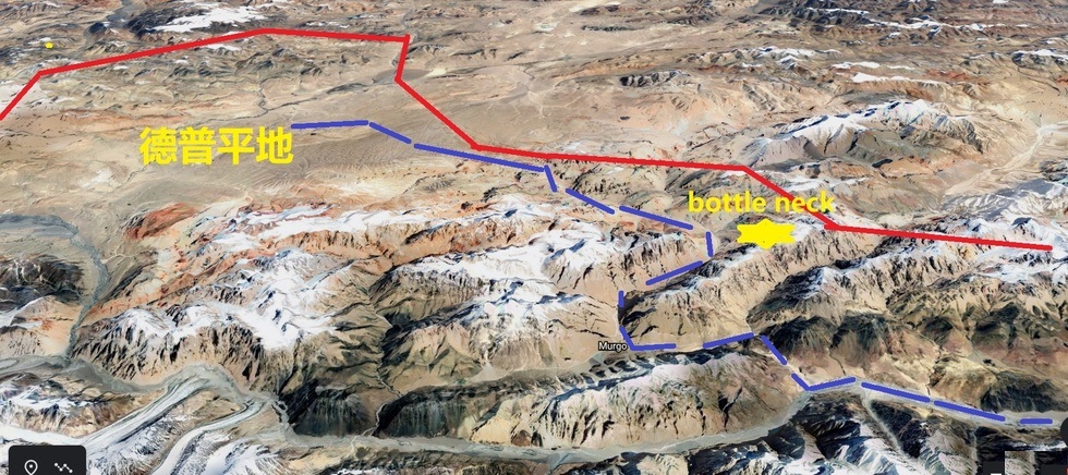 西部现在有四个"冷兵器"战斗的热点,分别是德普桑平地,加勒万河谷,hot