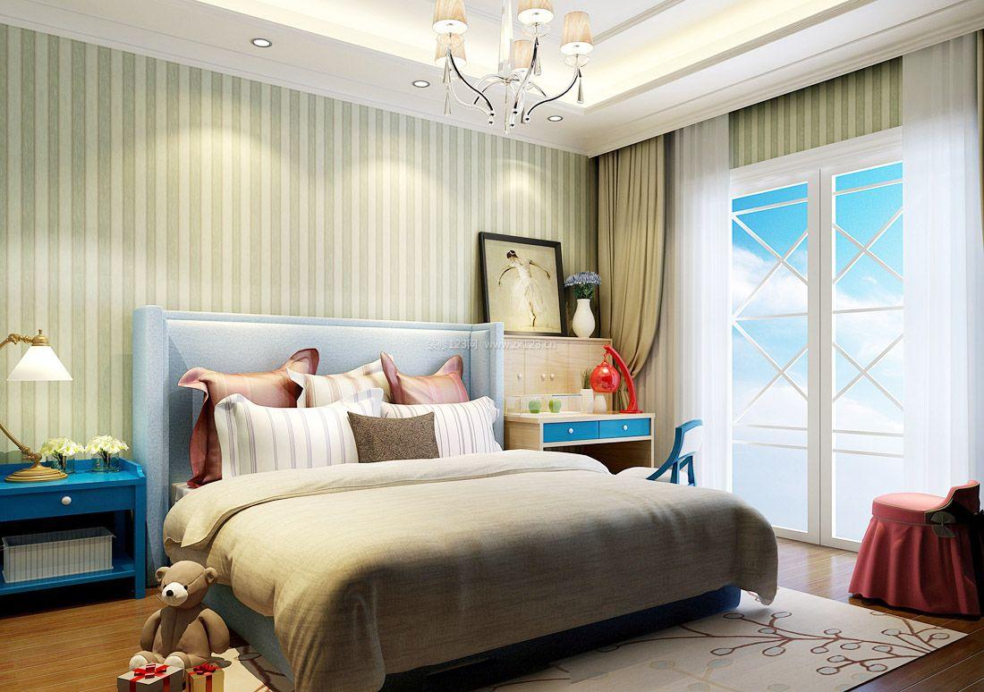 卧室壁纸装修效果图 温馨小清新窝