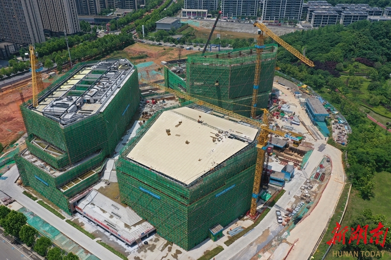 长沙两大工人文化宫主体完工