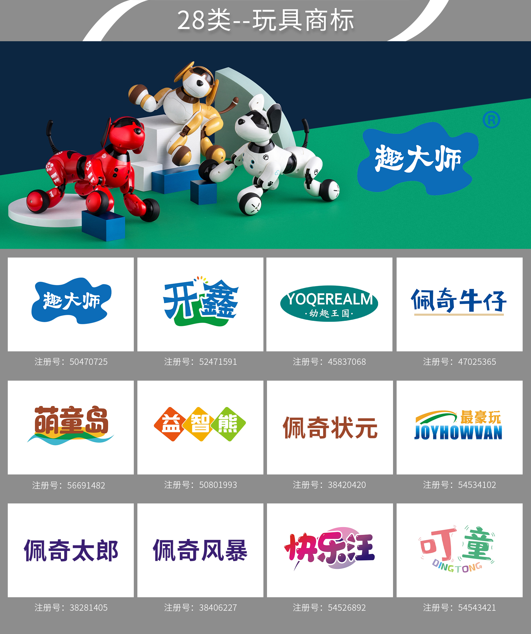 第28类玩具商标转让