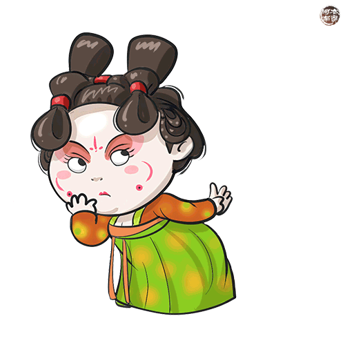 《唐宫夜宴》的表情包"唐墩儿"来啦,超好玩儿