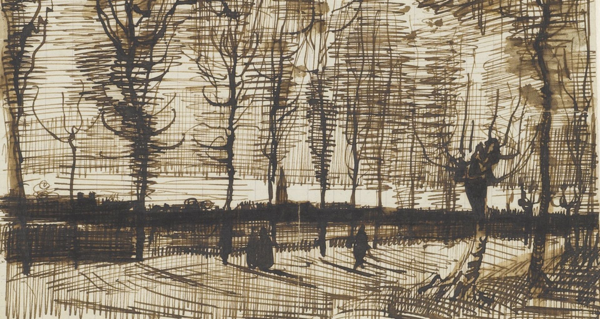 梵高纽南时期的白杨树小路将修复,是否受印象派影响?