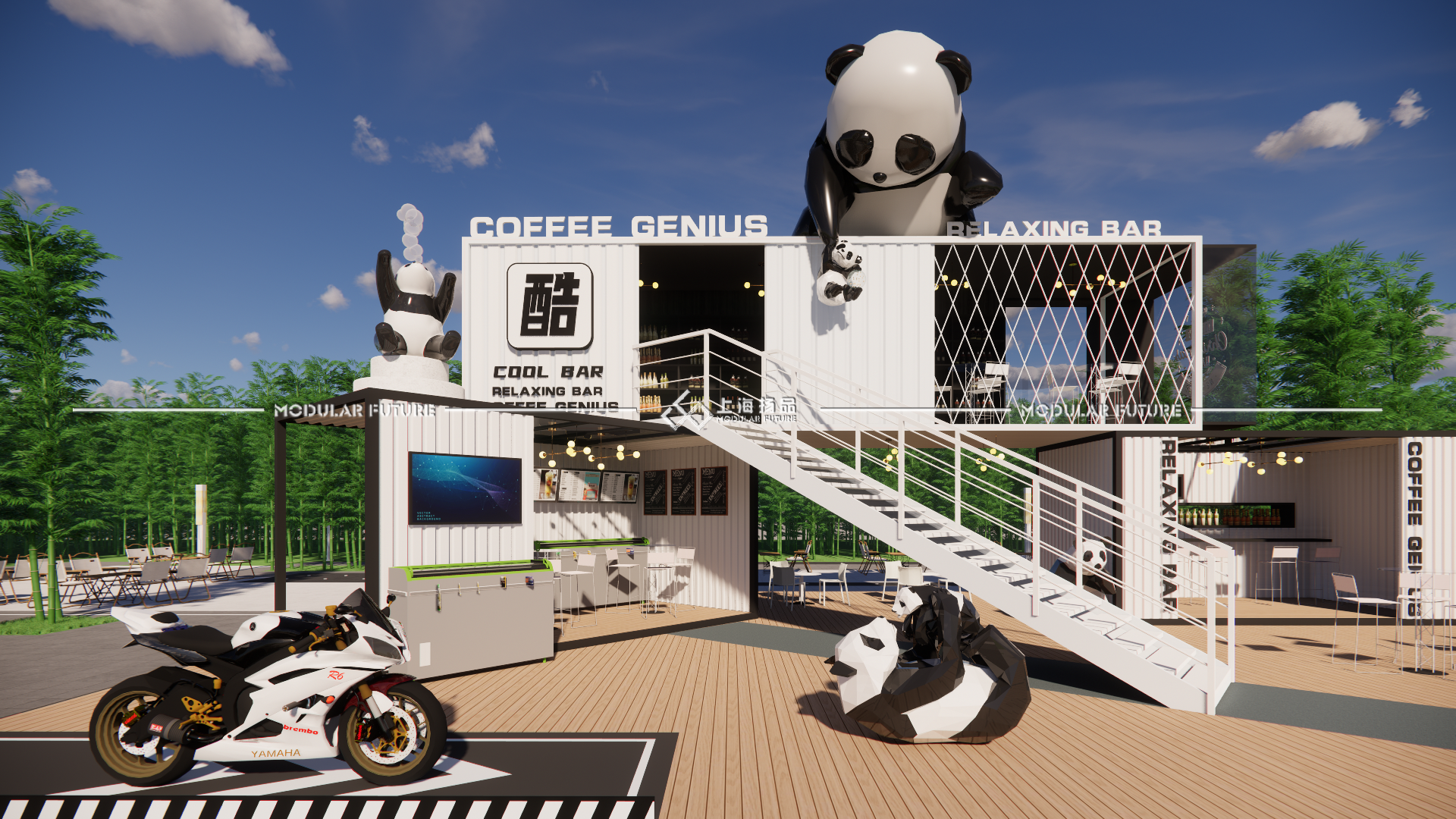 创意堆叠,集装箱网红餐厅引领建筑新潮流