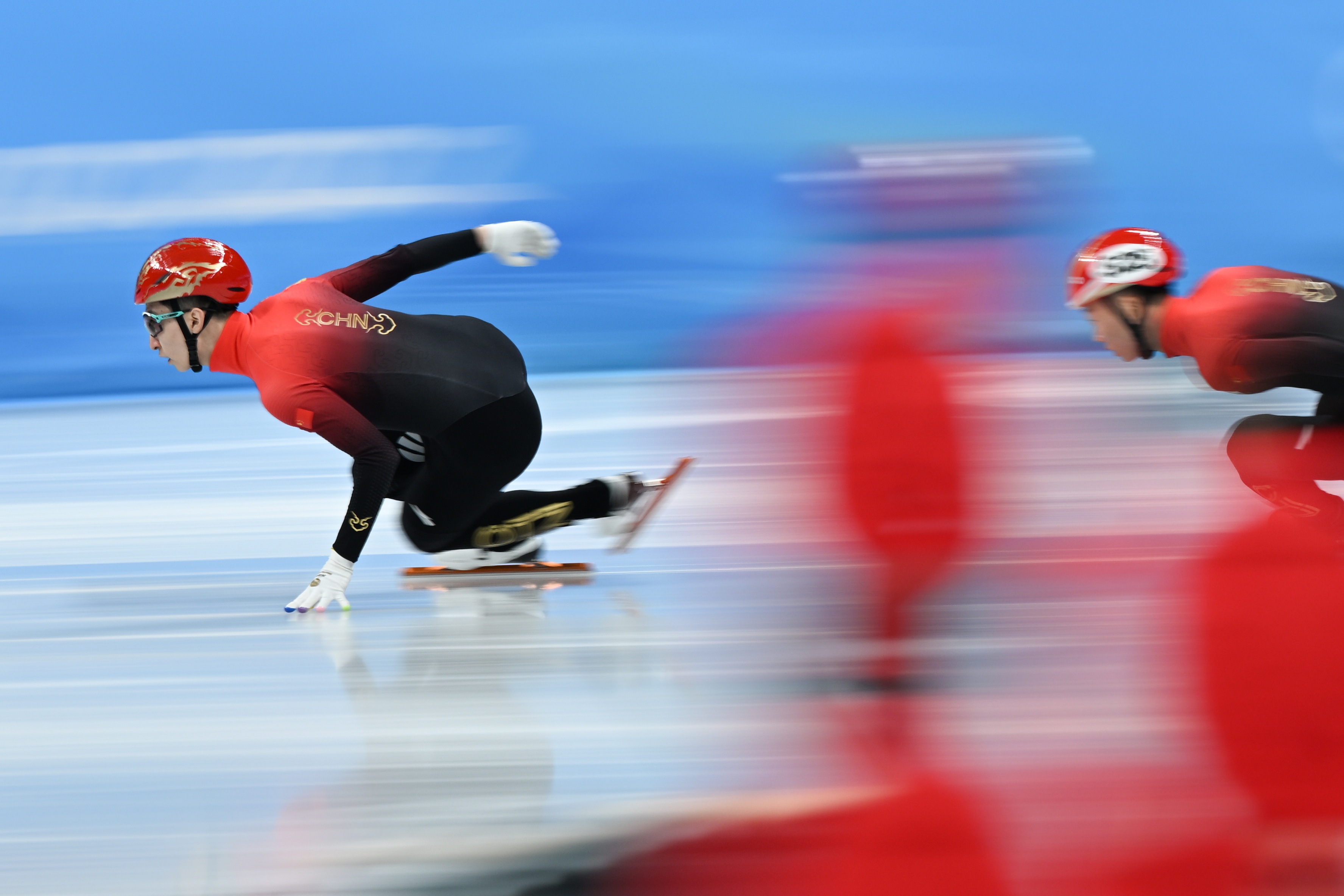 冬奥会短道速滑照片图片