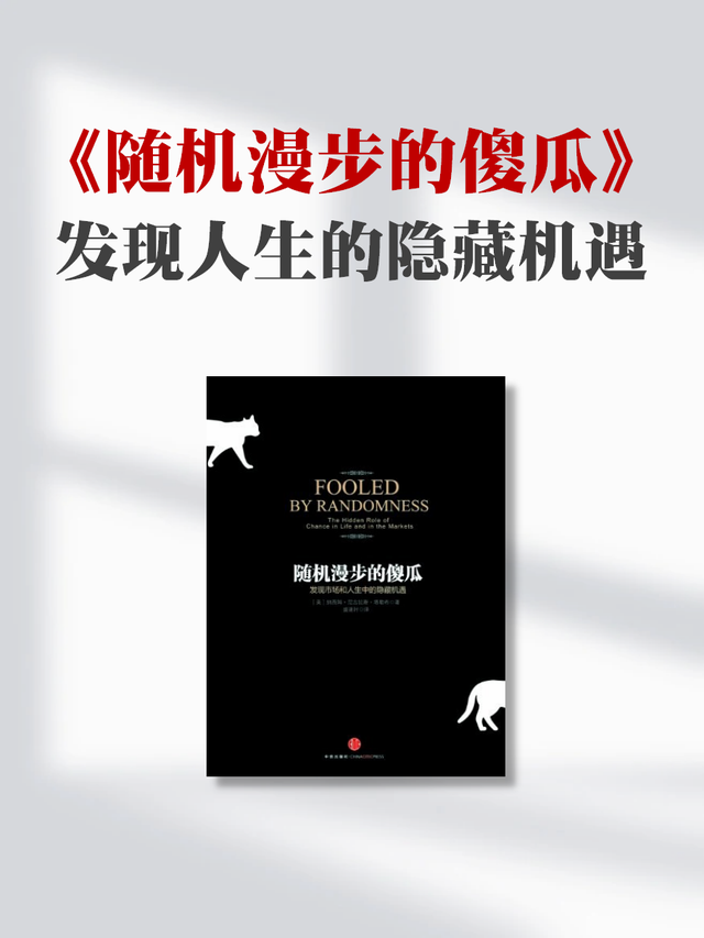 荐书|《随机漫步的傻瓜》发现市场和人生中的隐藏机遇