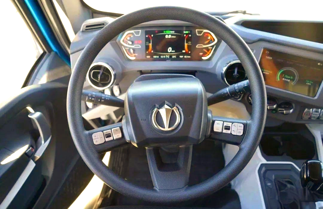 飞碟hw5新能源轻卡:248马力,超1000km续航,路权与养车成本并存的新