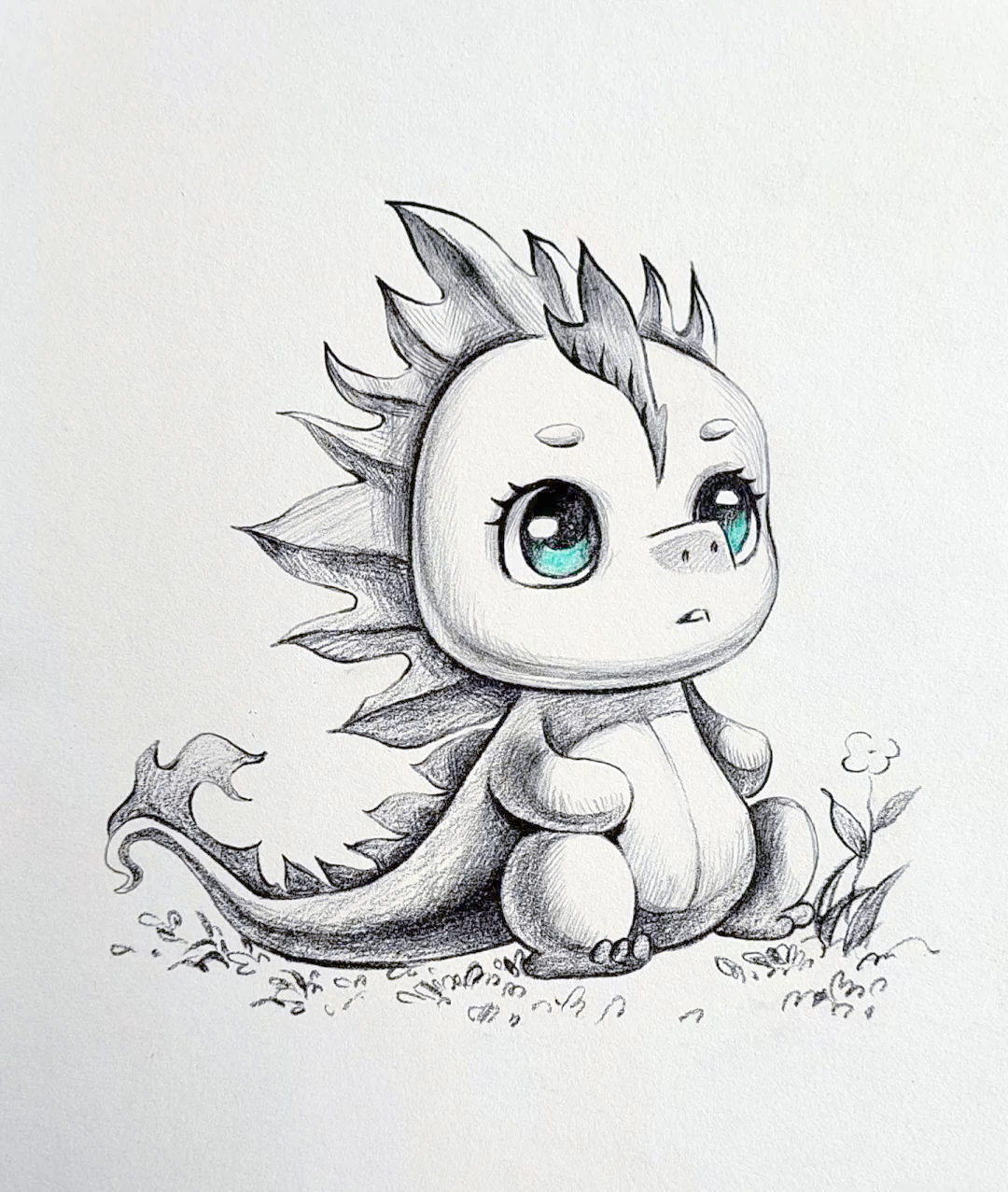 多种适合初学者练习的动物素描欣赏,超可爱!